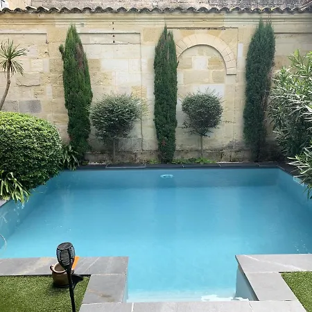 Maison Charmante A Avec Piscine Priveea Holiday home Libourne